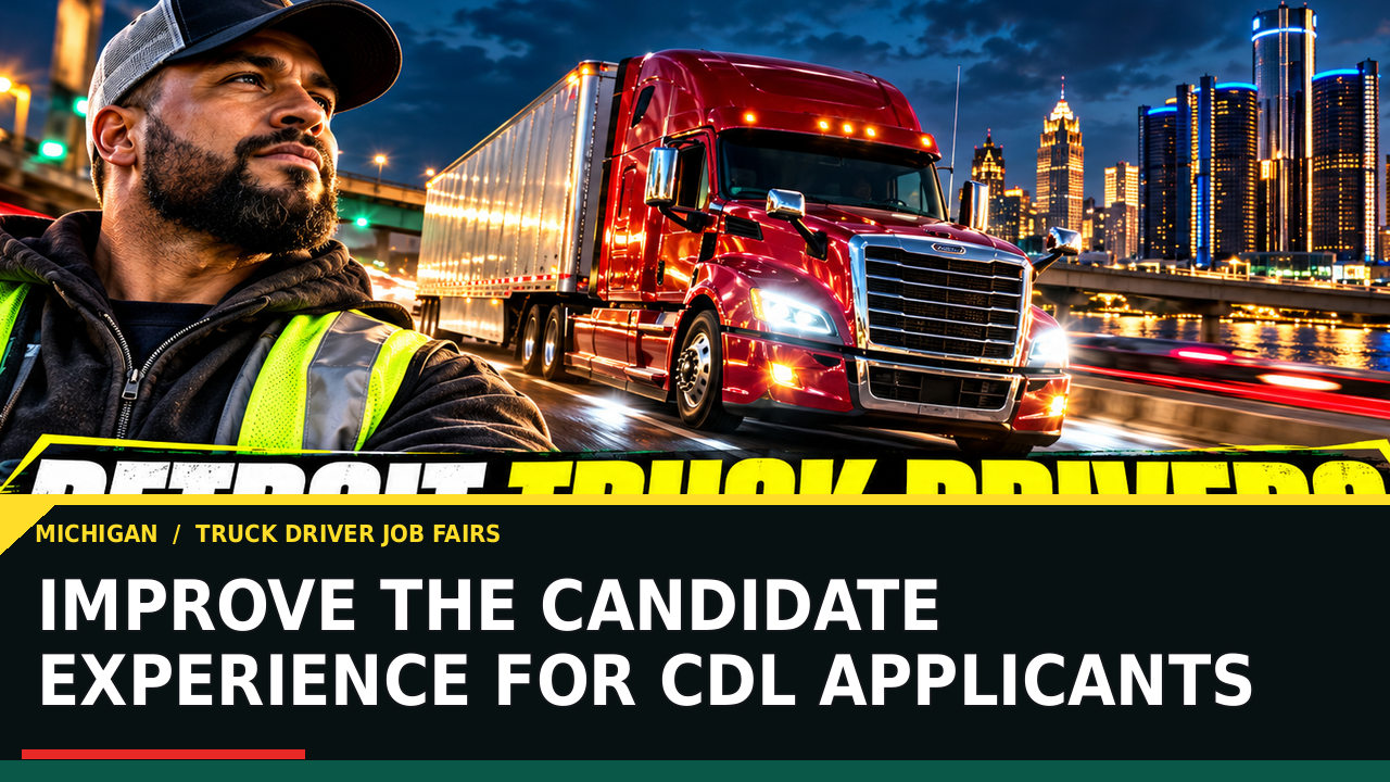 Improve the Candidate Experience for CDL Applicants