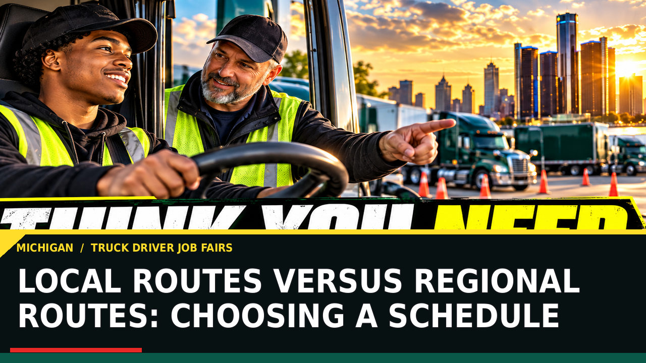 Local Routes Versus Regional Routes: Choosing a Schedule