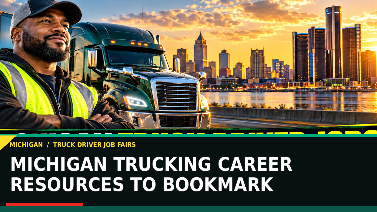 Michigan Trucking Career Resources to Bookmark