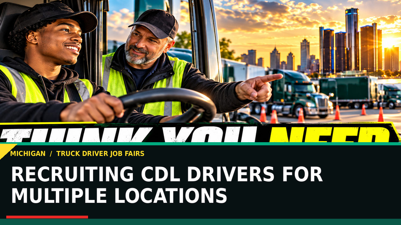 Recruiting CDL Drivers for Multiple Locations