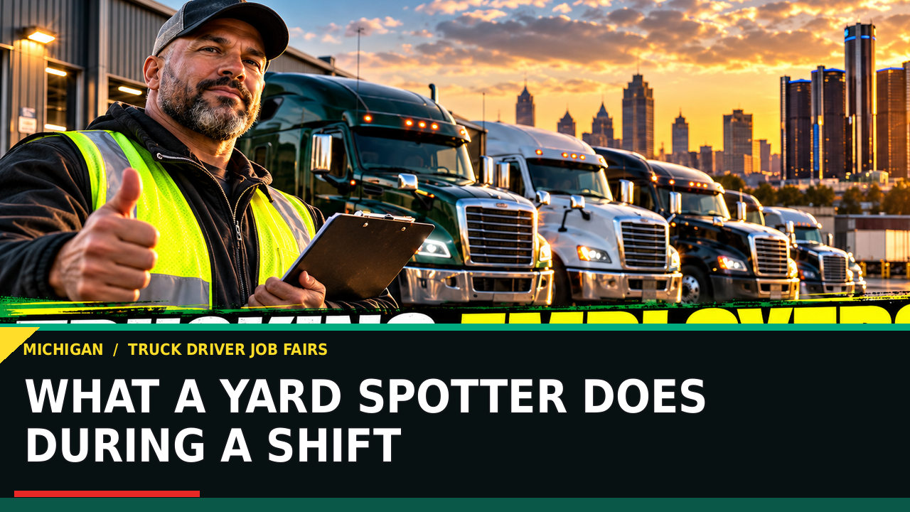 What a Yard Spotter Does During a Shift