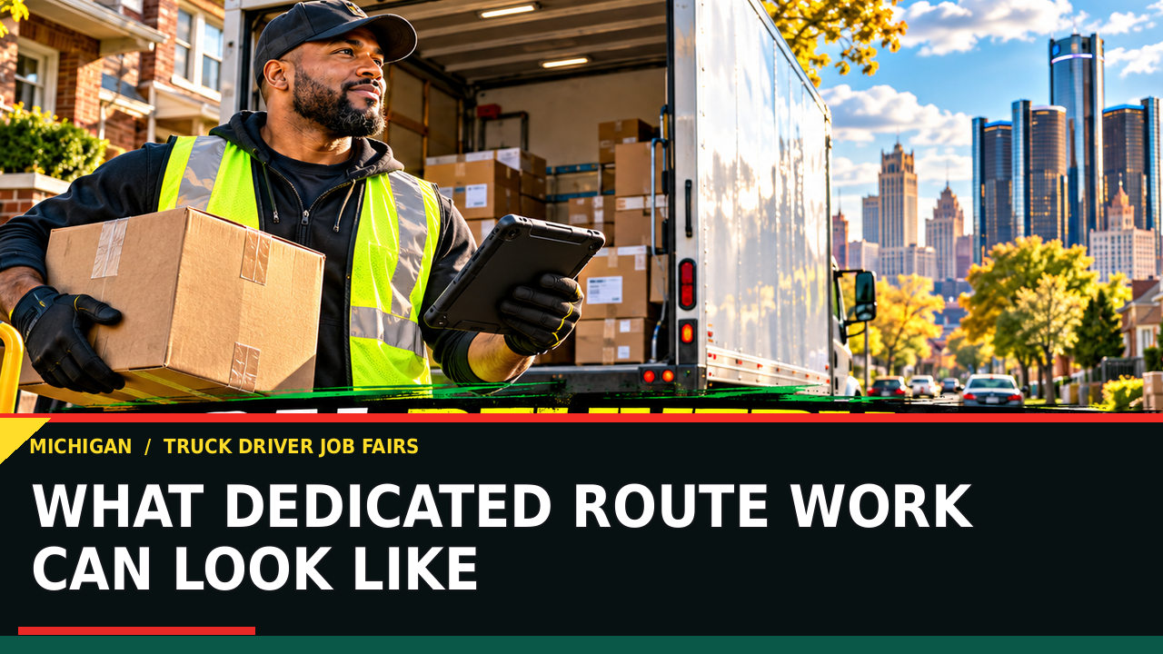 What Dedicated Route Work Can Look Like