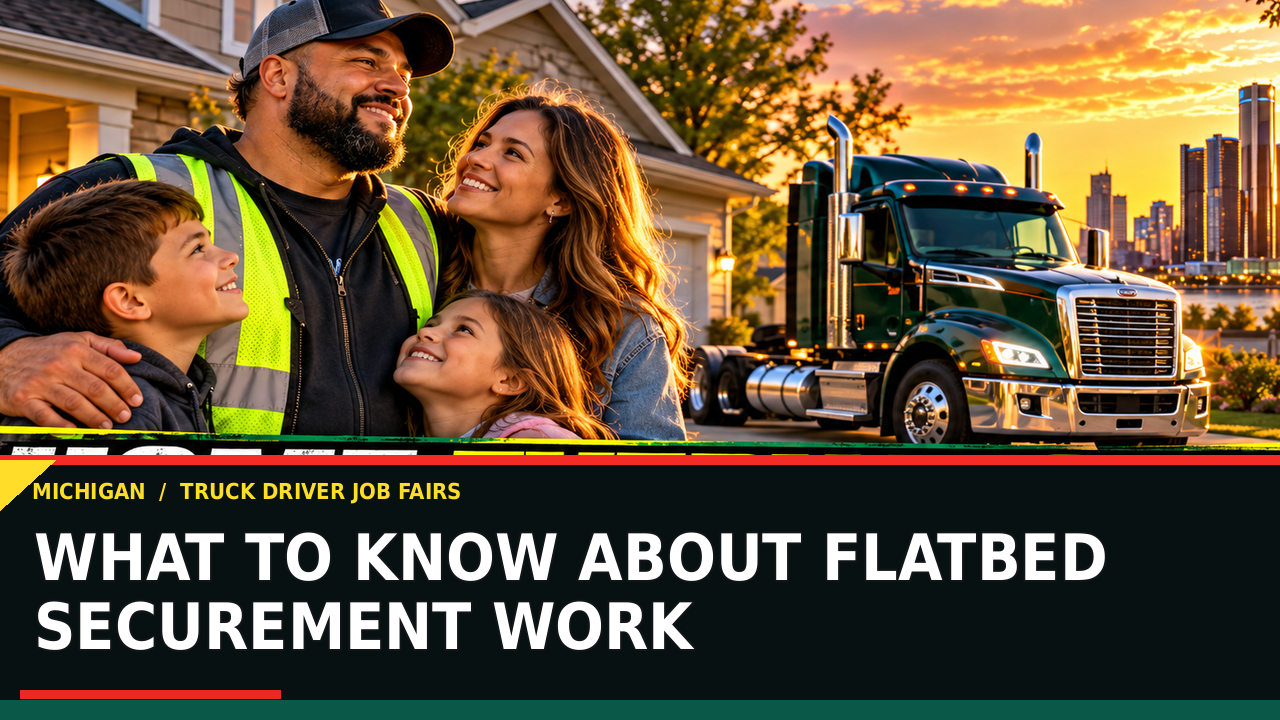What to Know About Flatbed Securement Work